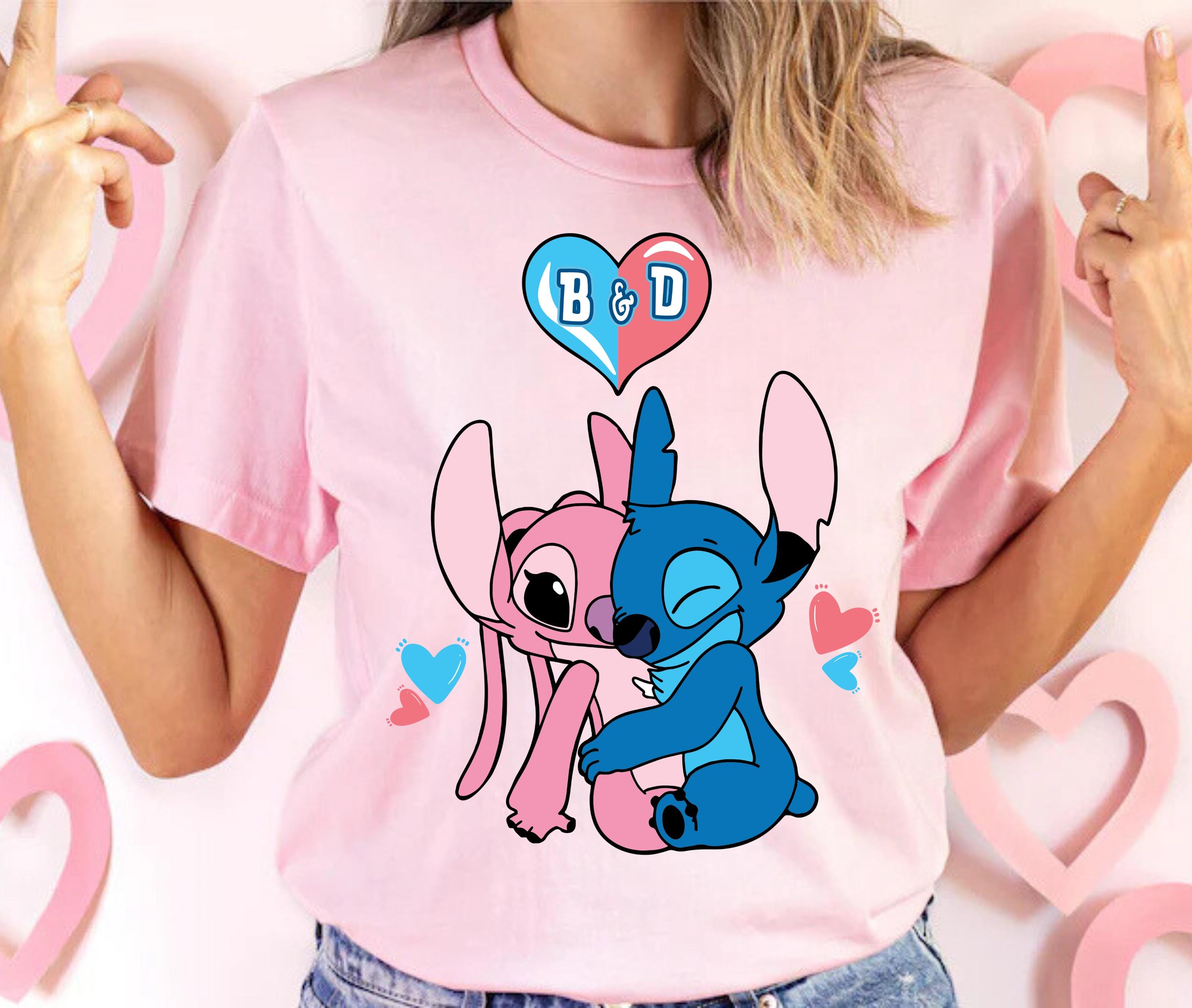 Stitch and Angel Sweatshirt, Hoodie, T-shirt, Lilo and Stitch 