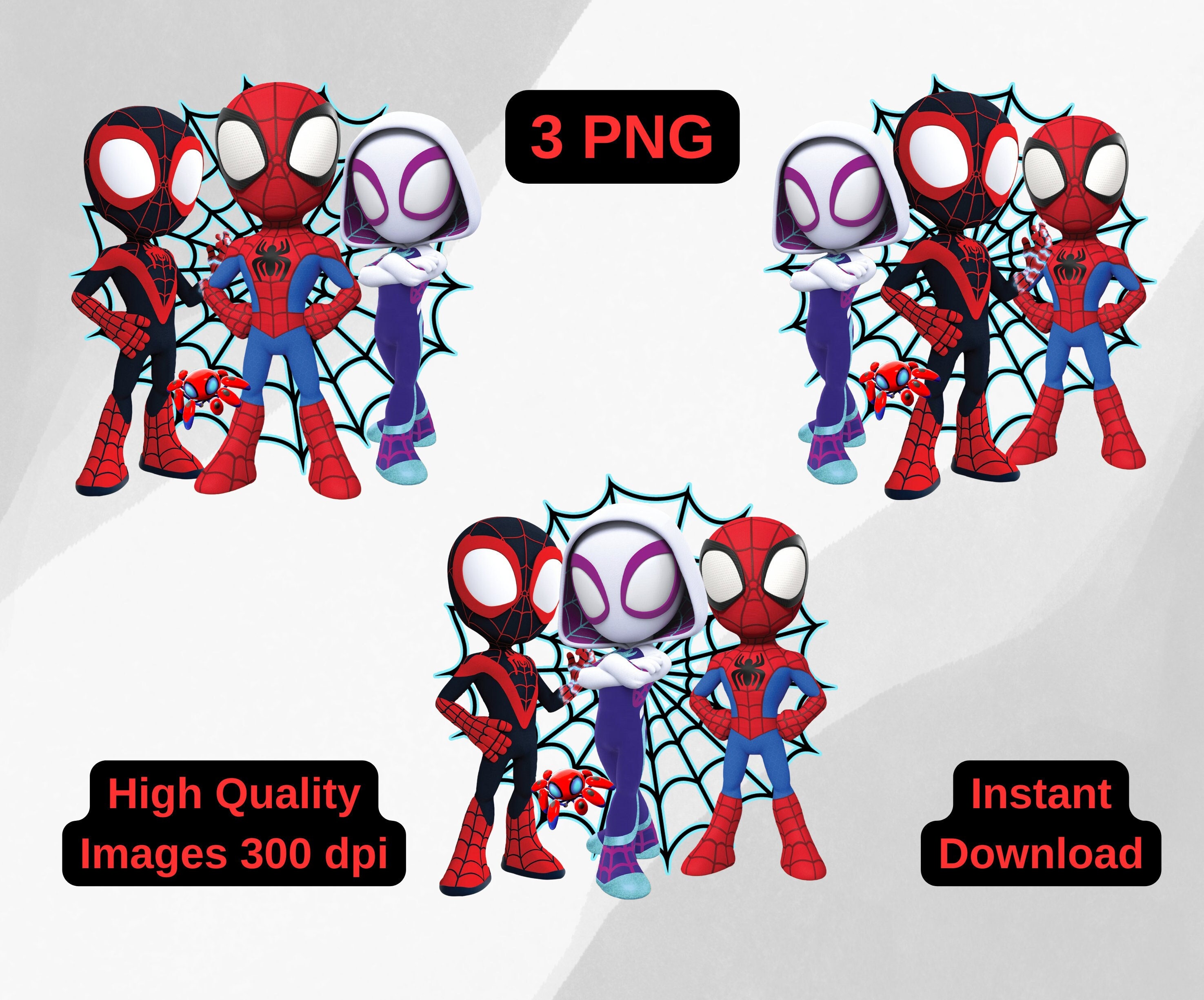 Spidey and His Amazing Friends birthday PNG, Spidey PNG, Instant Download, Spiderman Birthday Boy PNG, Spidey Spin Birthday Boy Birthday Png