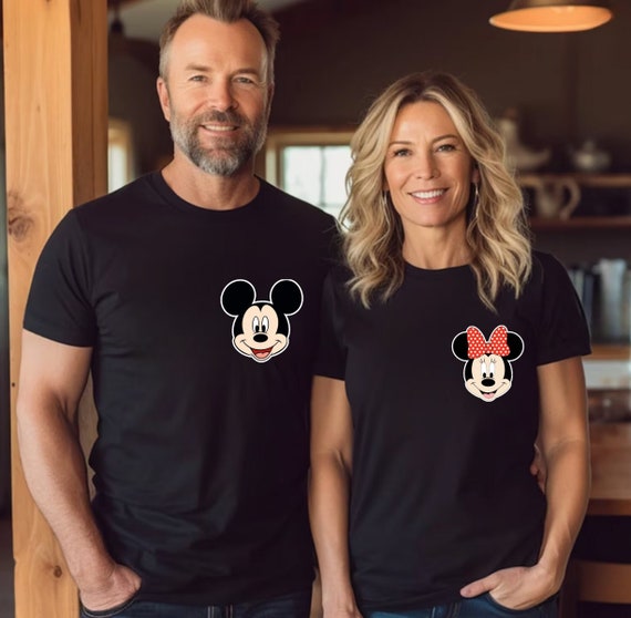 Mickey and Minnie Mouse Pocket Sweatshirt, Shirt, Hoodie: Disneyland Trip Matching Shirt