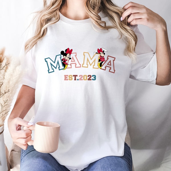 Mama Mause Shirt, Gift for Mom, Best Mom Shirt, Disney Family Trip Mama Shirt, Gift For Mothers Day, Mothers Day T-Shirt, Mom Tee