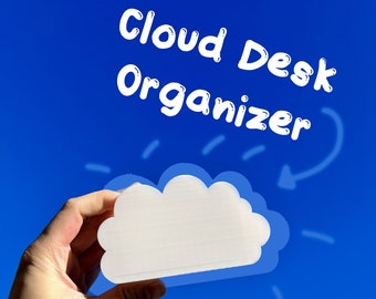 Cloud Desk Organizer (White)