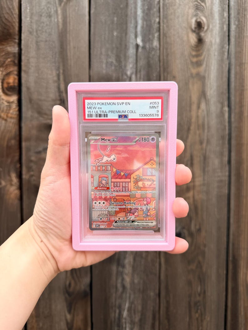 CGuard PSA Slab Protector | 3D Printed Graded Card Guard | Pokemon One Piece Sports Cards | Slab Bumper Case | TCG Collector Gift | image 4