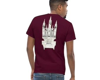 Renaissance Organ Blueprint Tee – Unisex Shirt with Historic Pipe Organ Design