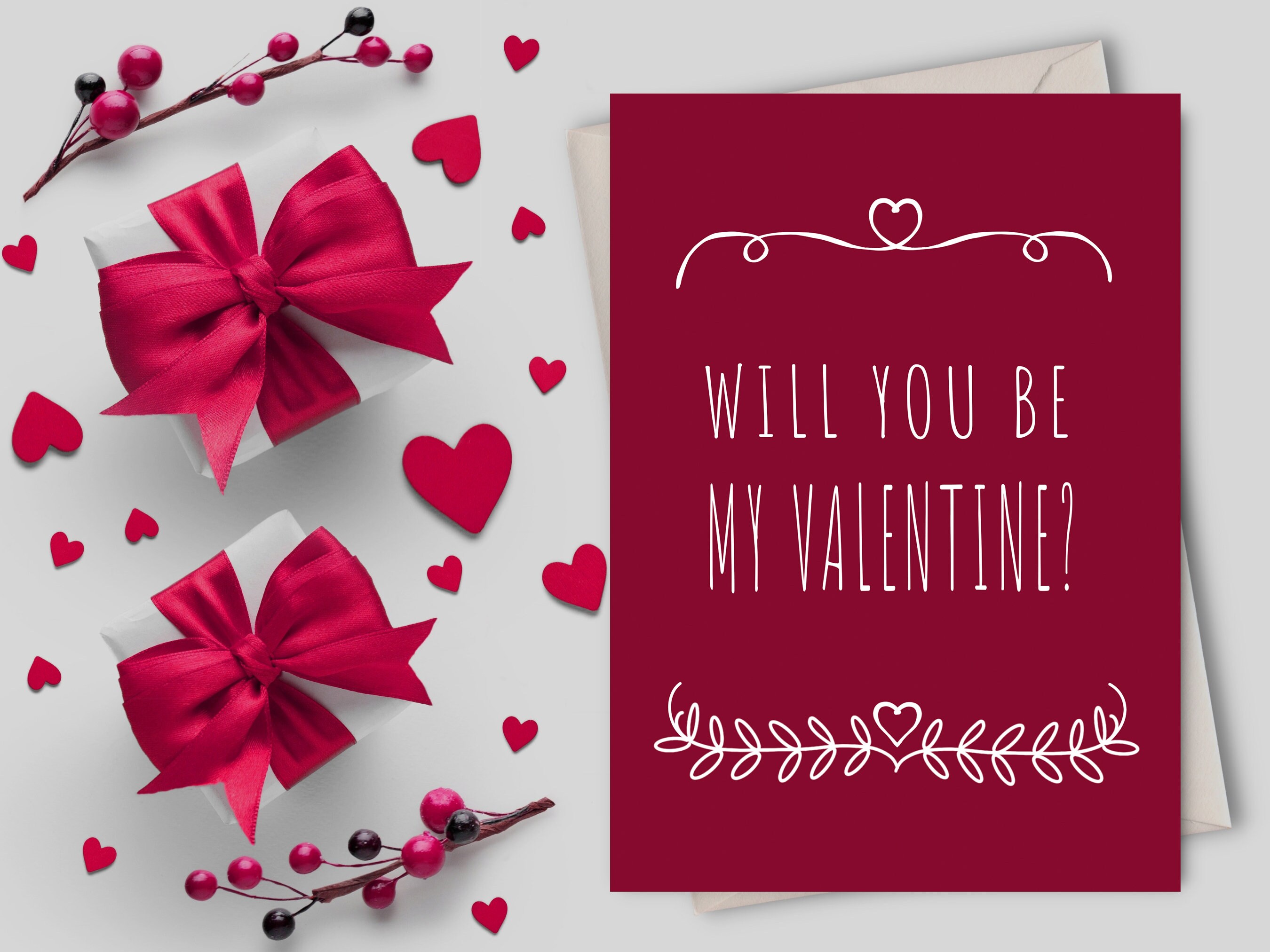 Valentines Card PRINTABLE Instant Download last Minute Valentine s Day Greeting Card For Anyone