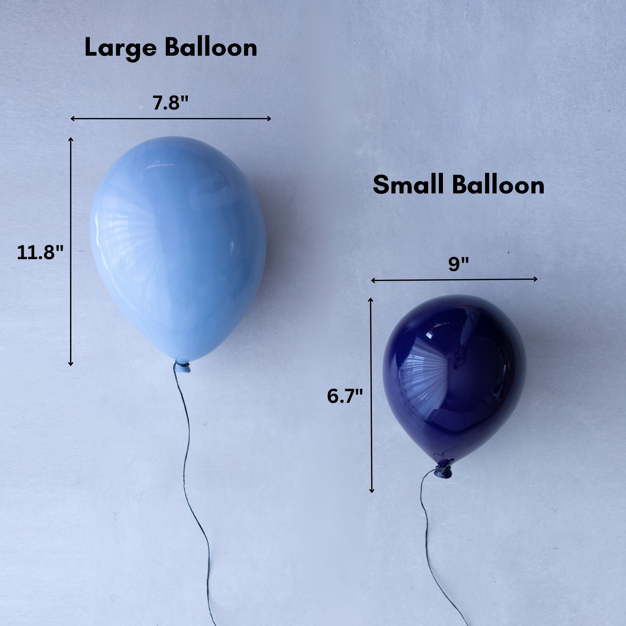 ARTS&SCIENCE 　short balloon SW Balloon Sculpture, Red Ceramic Balloon, Sculpture Wall
