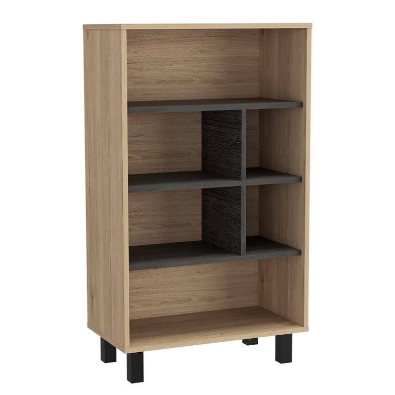 Small Bookcase Display Shelves DVD Storage Unit Living Room