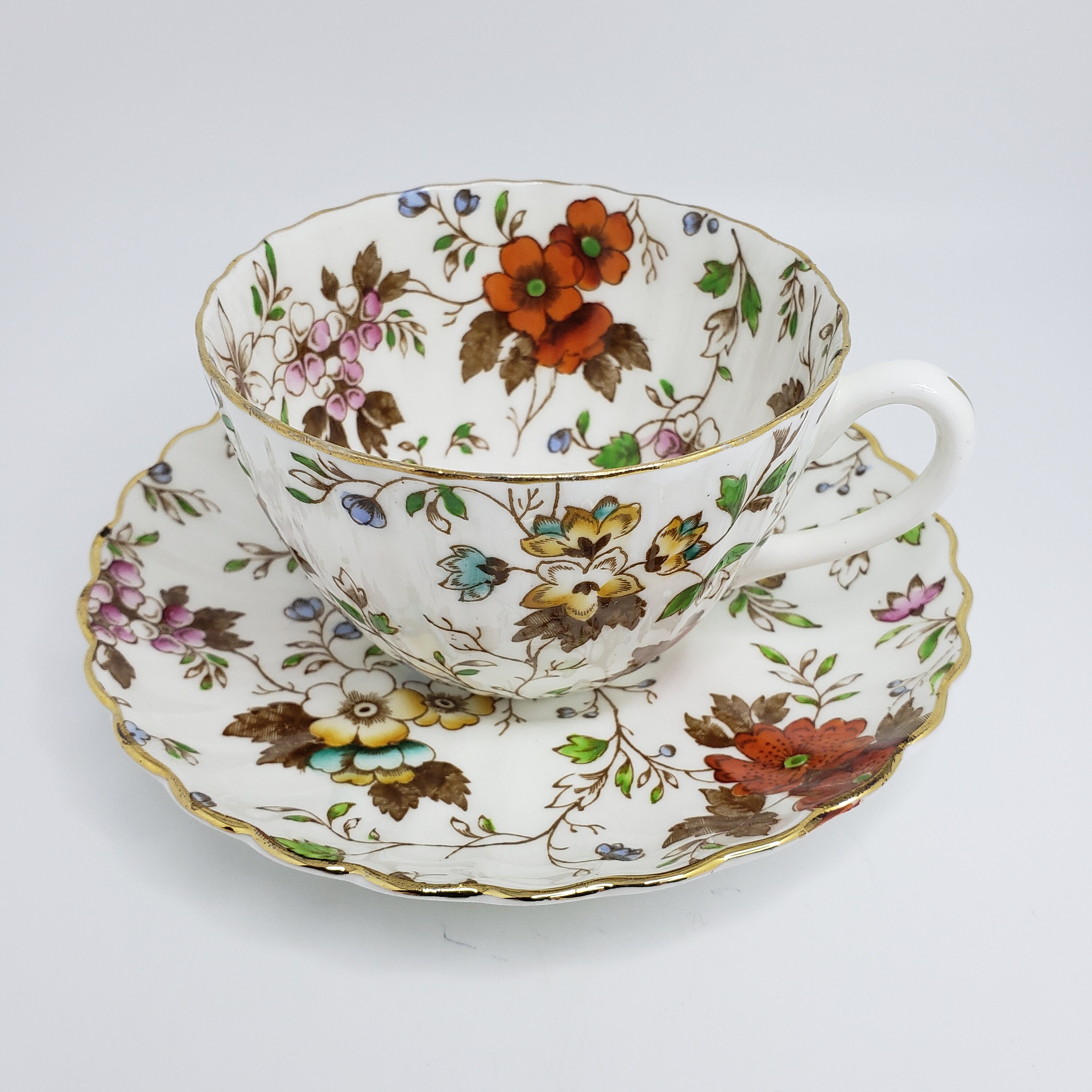 Rare Radfords Fenton - Victorian - Bone China Tea Cup And