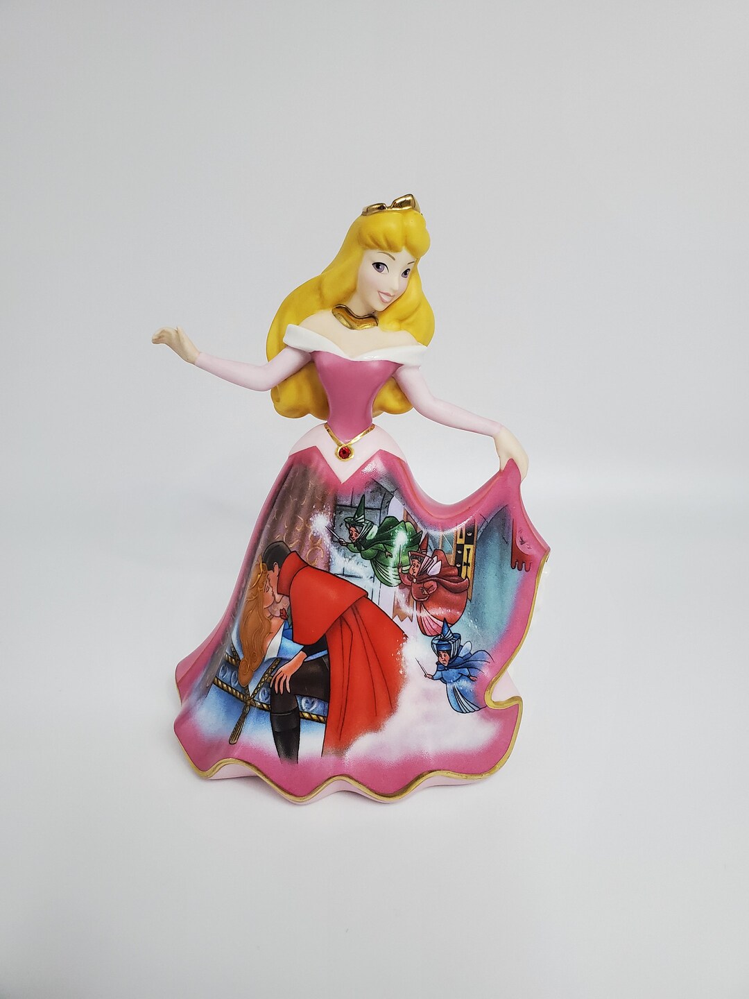 Vintage Disney Sleeping Beauty Dresses and Dreams Figurine Etsy