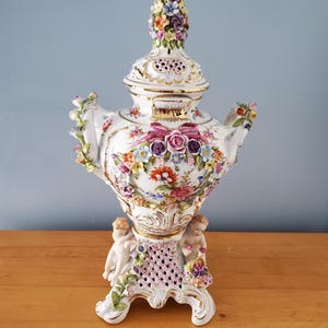 Dresden ドレスデン フラワーブーケ シュガーポット Dresden Vase - Etsy