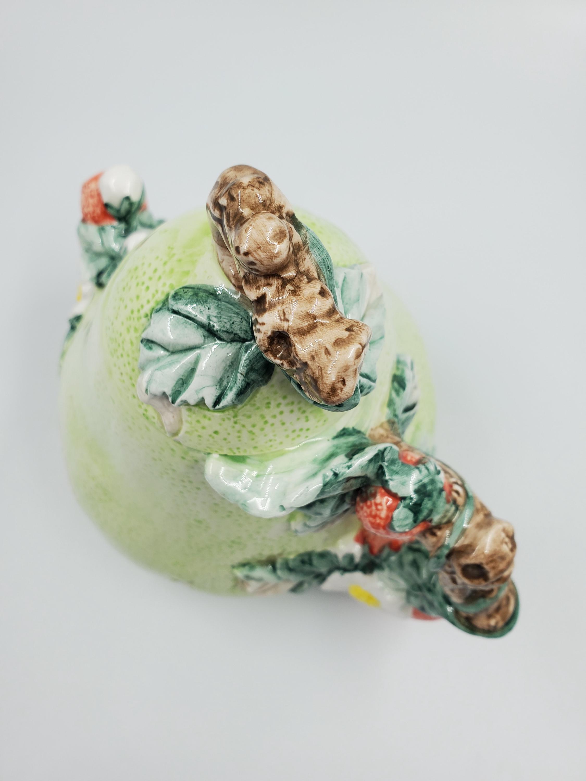 Heritage Mint Ltd. Collectable Ceramic Pear and Strawberries