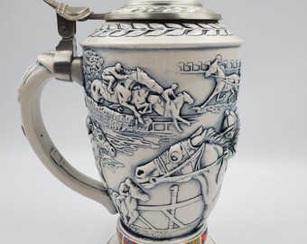 Vintage Avon Horse Racing Winners Circle Three Dimensional Beer