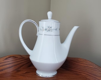 Vintage Noritake Melissa Pattern 6 Cup Fine China Teapot - Etsy