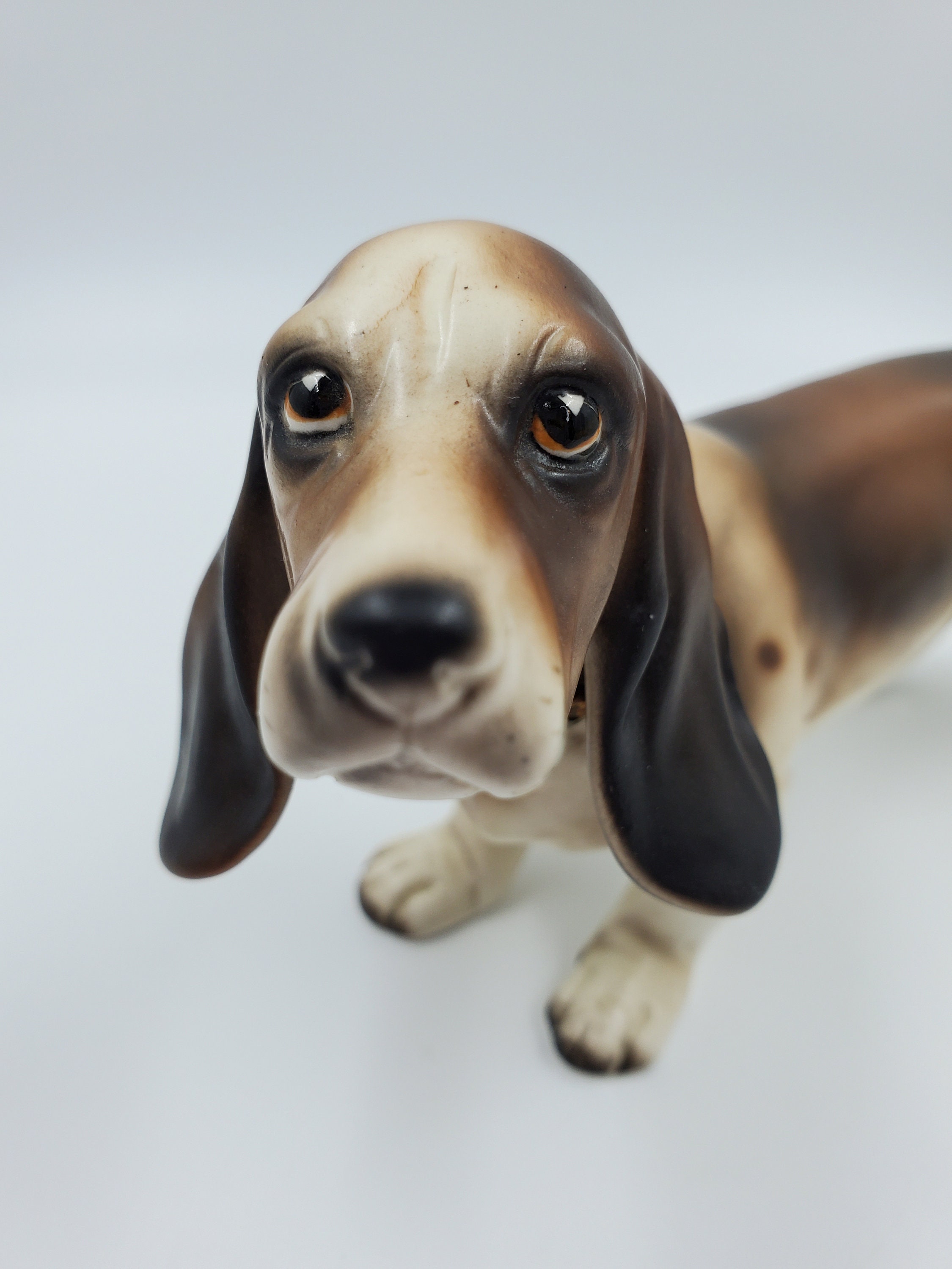 ヴィンテージ バセットハウンド 陶器製犬置物 パターン 1153 - Etsy 日本