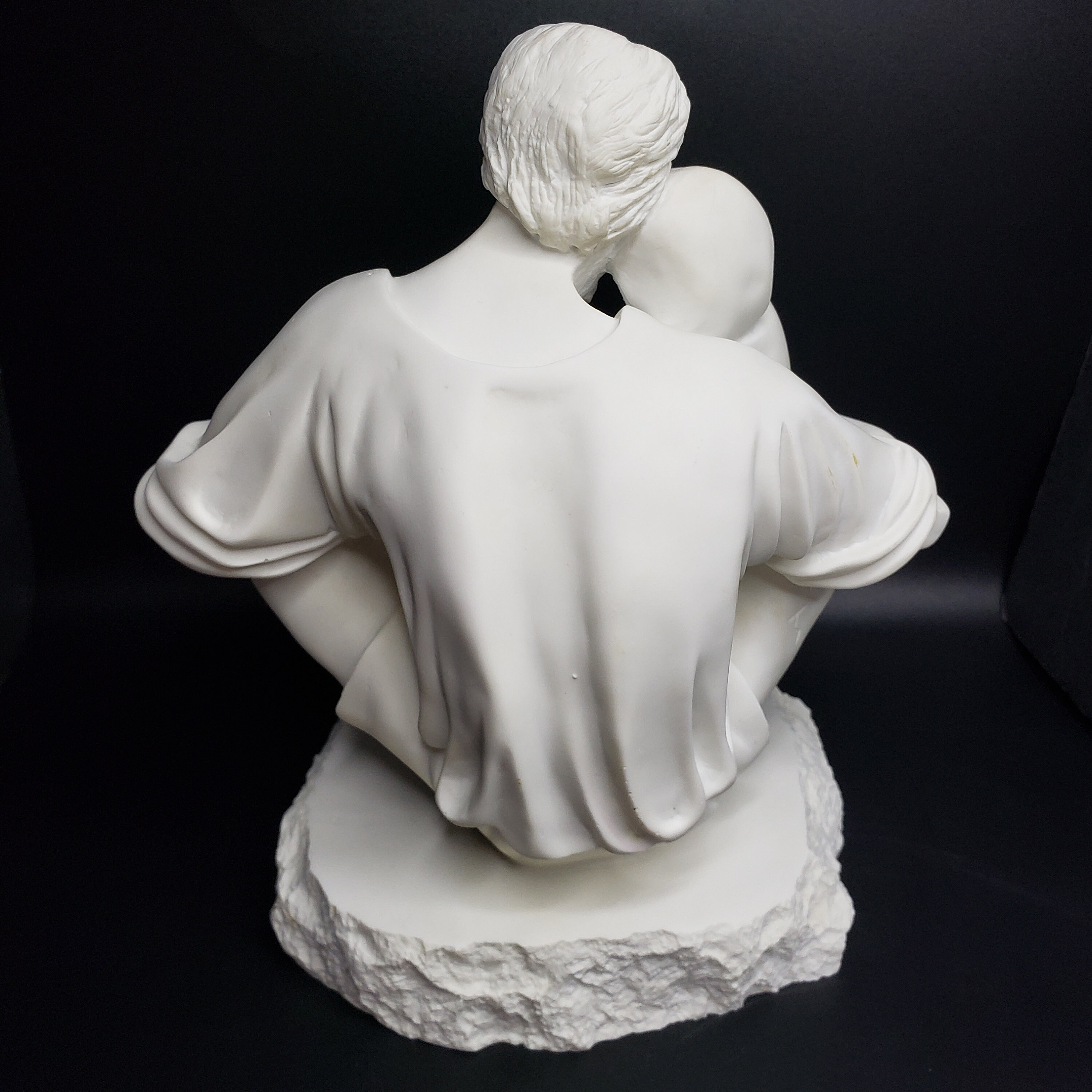 Vintage Timothy P Shmalz a Quiet Moment Sculpture Figurine of the Holy