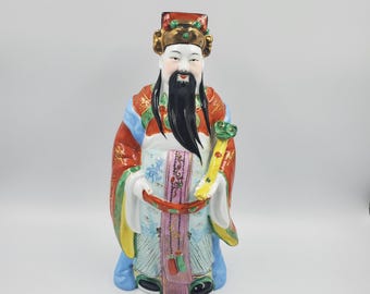 中国磁器の関羽将軍像 - Etsy 日本