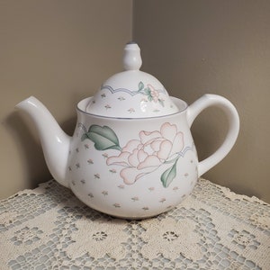 Sango Rose Chintz Teapot Pattern 3793