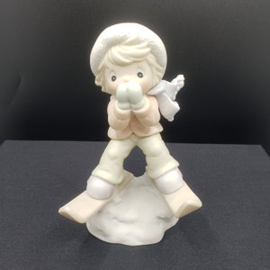 Vintage 1992 Precious Moments Figurine: &quot;It&#39;s So Uplifting To Have A Friend Like You&quot;