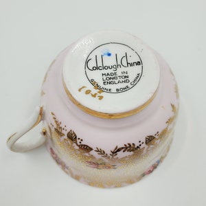 Colclough Pink and Gold Chintz Roses Floral Teacup and Saucer Set - Etsy