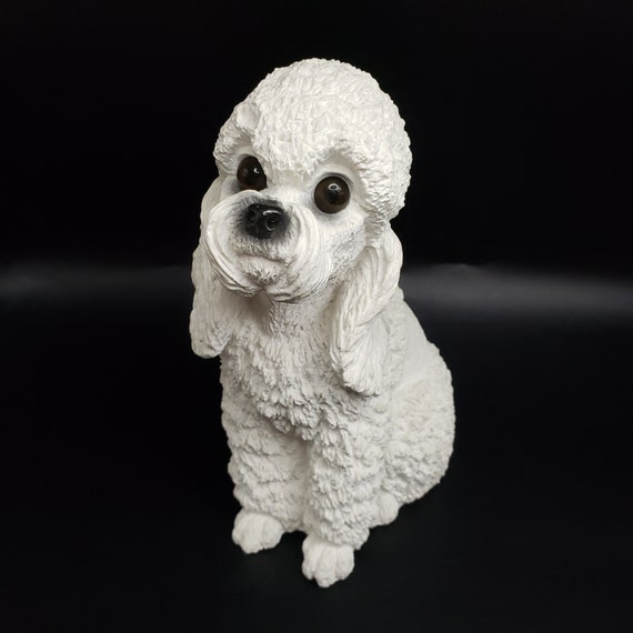 Classic Critters Vintage White Poodle Figurine - Etsy