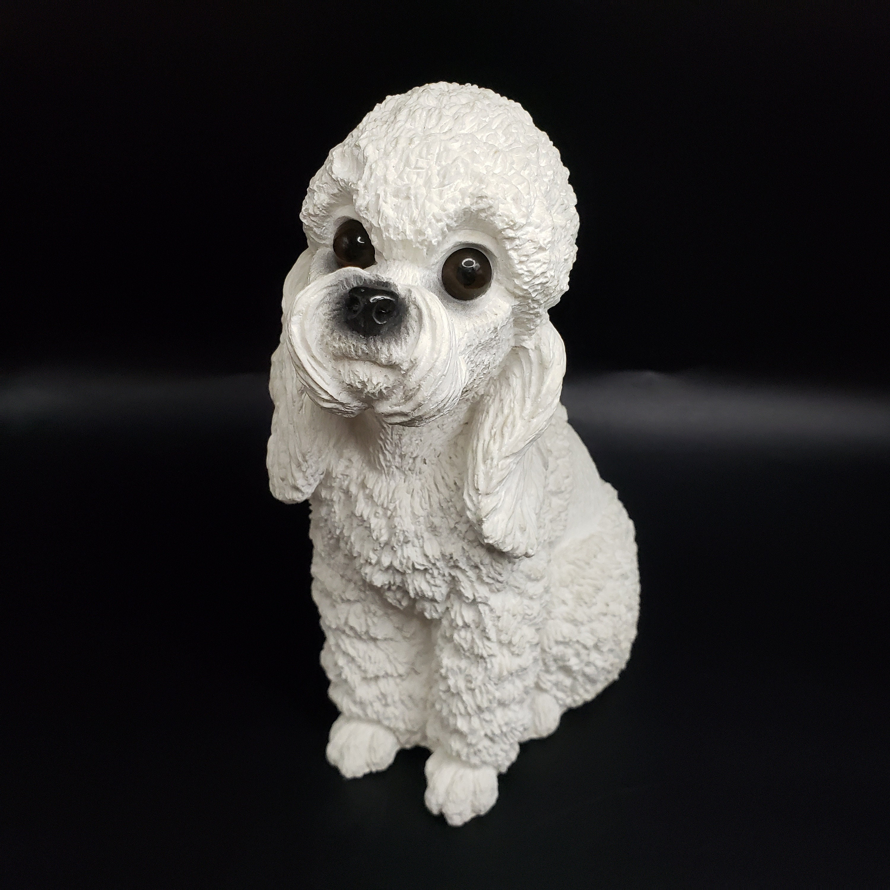 Classic Critters Vintage White Poodle Figurine - Etsy