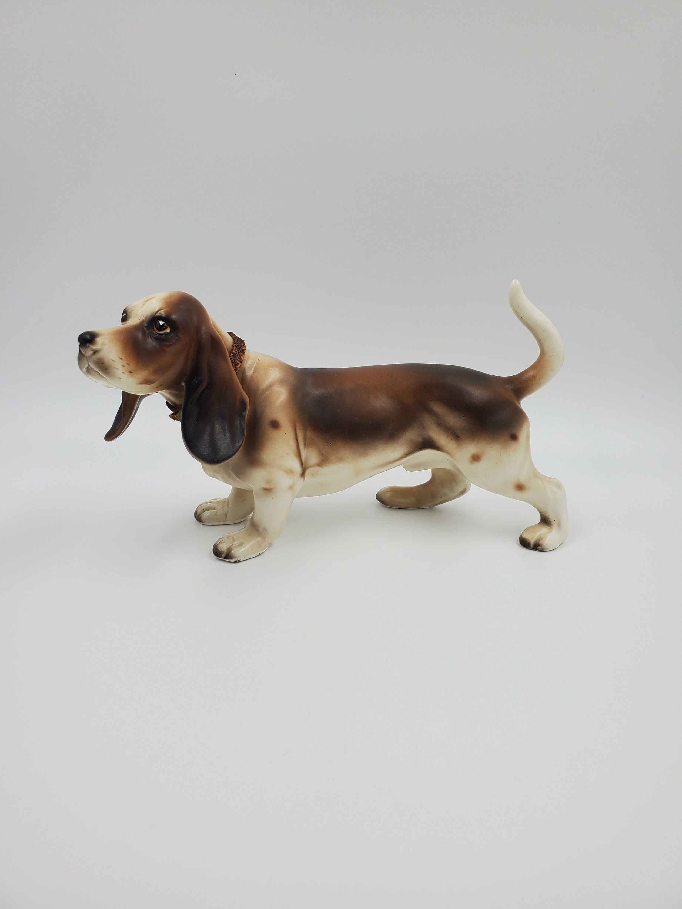 ヴィンテージ バセットハウンド 陶器製犬置物 パターン 1153 - Etsy 日本