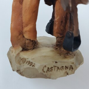 Castagna Collection African Castagna Wild West Series Riding for the Brand Cowboy Collectable ...
