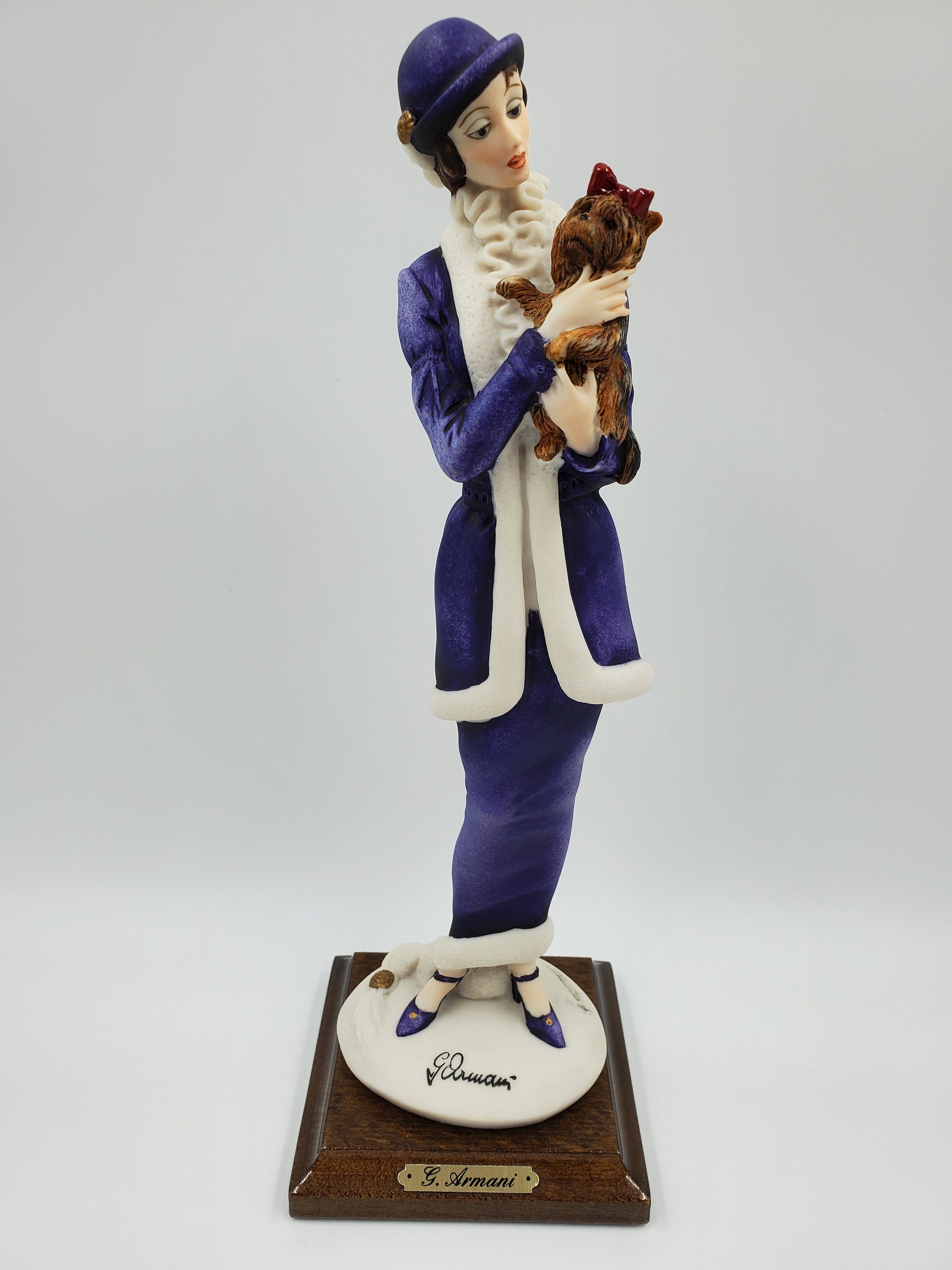 Giuseppe armani lady with dog - Etsy 日本 Giuseppe armani lady with dog - Etsy 日本