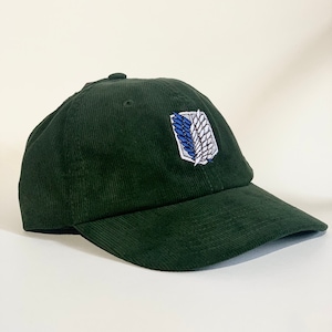 corduroy cap Exploration Battalion Attack of titan