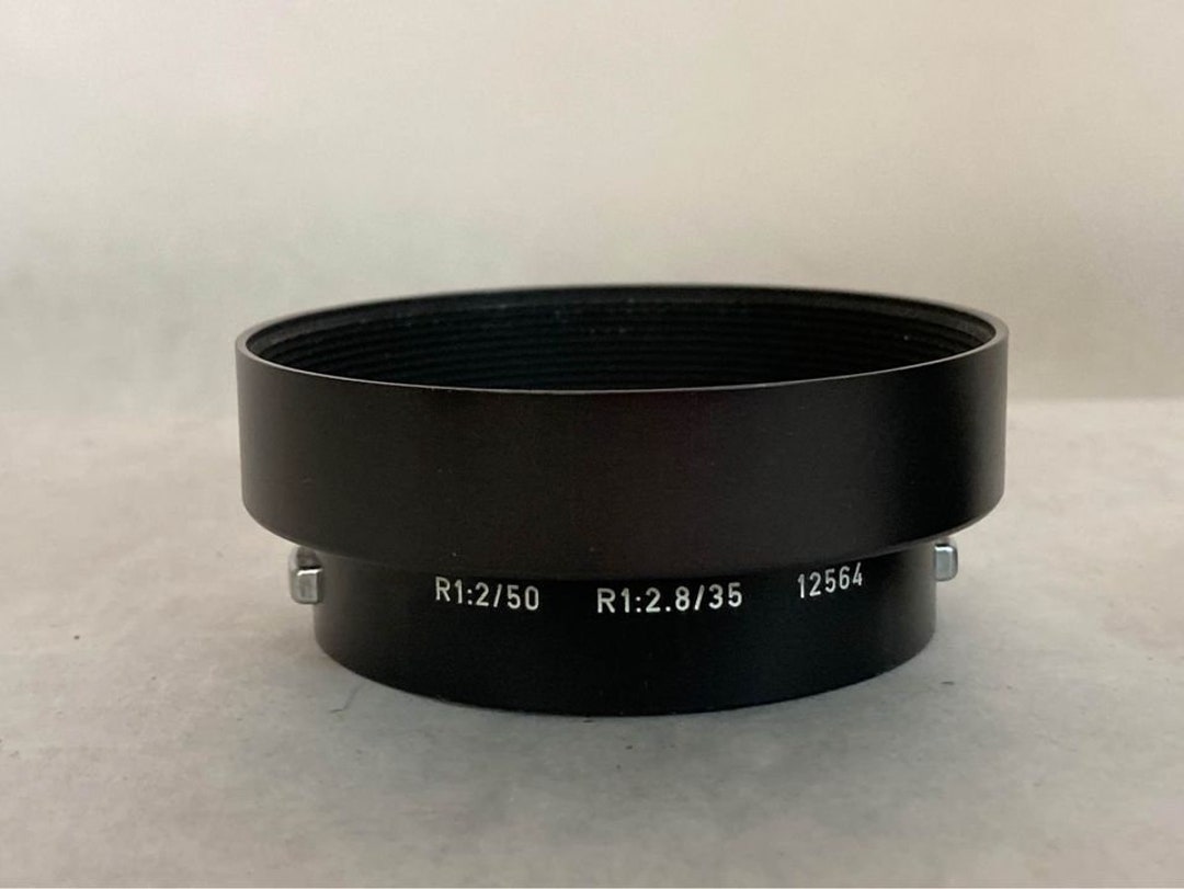 Leica Lens Hood 12564 and Cap for 50/2 Summicronr version I and