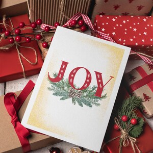 Tarjeta de Navidad, Tarjeta de alegría de Navidad, Tarjeta de felicitación de Navidad, Regalos de Navidad, Árbol de Navidad, Navidad, Feliz Navidad, Felices fiestas