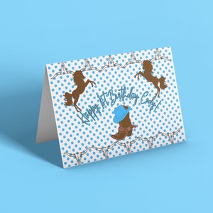Cartão de primeiro aniversário personalizado, cartão de aniversário, cartão de aniversário personalizável, primeiro aniversário, presente de aniversário, cartão de felicitações, aniversário personalizado
