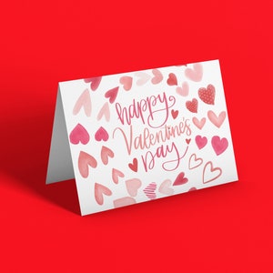 Valentines Day Card, Love Card, Kid Card, Love, Valentines Day, Valentine, Hearts, Happy Valentines Day, Happy Valentines, Greeting Card