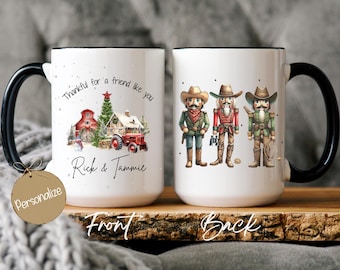 Personalized Nutcracker Mug Custom Name Mug Christmas Gift for Her Coquette Gift Best Friend Holiday Coffee Mug Winter Cup Present Secret