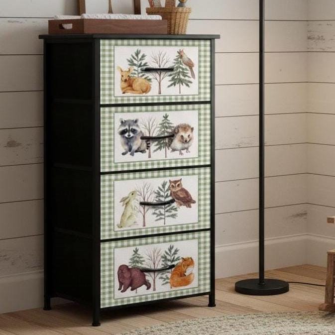 Green Nursery Dresser - Etsy Green Nursery Dresser - Etsy