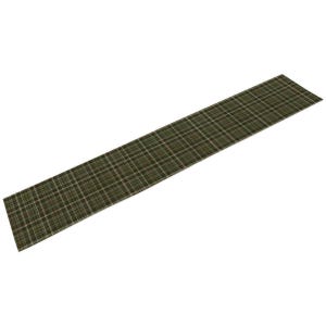 Rustic Green Plaid Table Runner – Farmhouse Checkered Table Decor – 72" x 13" Woven Polyester Runner – Cozy Cabin or Lodge Style Accent image 8