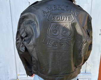 Street Hawk Toppa ROUTE 66 Ricamata Per Giubbotti Biker – Stile Ferro Su Ferro Vintage Toppe Grandi - Foto 7