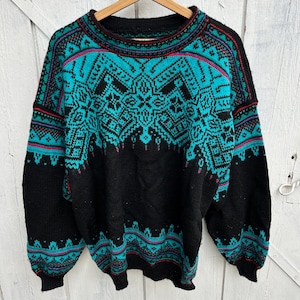 vintage wool Scandinavian sweater Dale of Norway