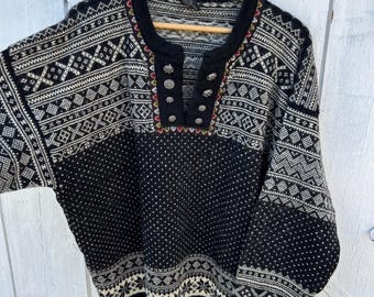 Suéter escandinavo de lana vintage Dale of Norway talla L