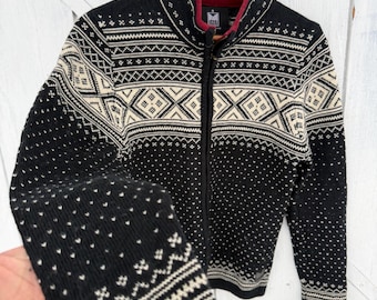 Suéter escandinavo vintage de lana Dale of Norway, talla S