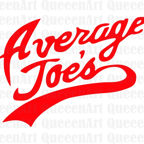 Average Joe's Gym - Dodge Ball - svg, png, eps and dxf Files -For Commercial & Personal Use- SVG for Cricut and Silhouette - Digital File