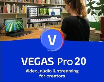 Magix Vegas Professional 20 Editor de audio y vídeo Windows