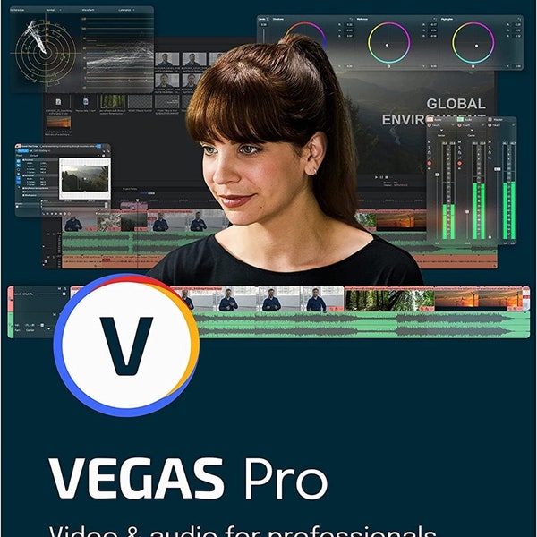 Magix Vegas Professional 19 Audio & Video Editor Windows