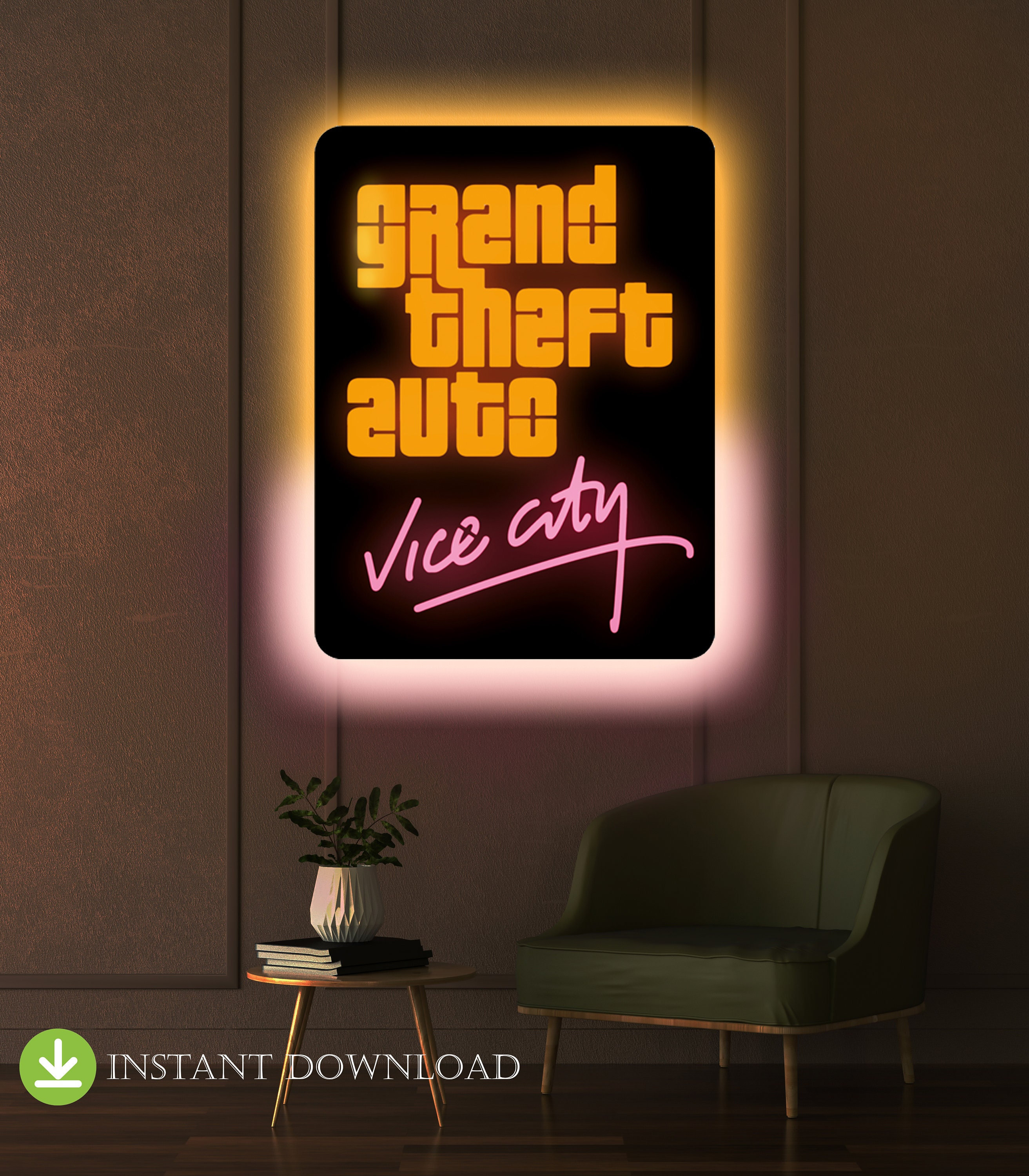 Grand Theft Auto Series Posters GTA 3 GTA Vice City GTA -  Denmark