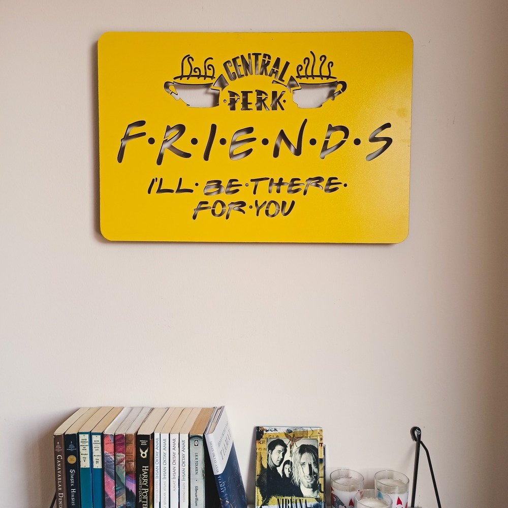 Friends Series LED Neon Sign, Central Perk Home Decor (digital Files ...