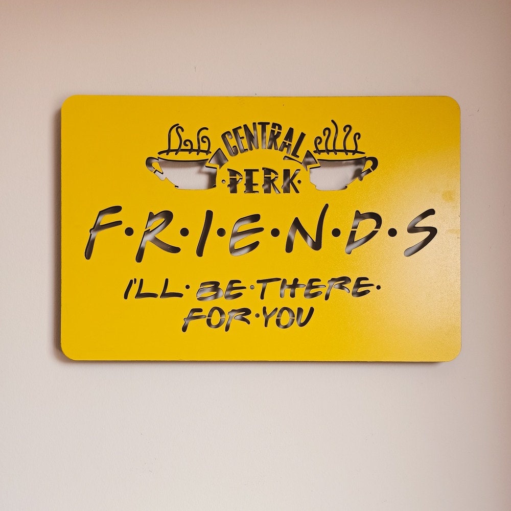 Friends Series LED Neon Sign, Central Perk Home Decor (digital Files ...