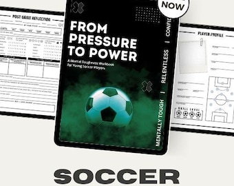 Soccer Mental Training Workbook: Confidence & Mindset (Digital Download)