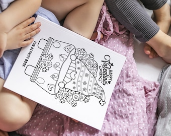 PRINTABLE - Valentine Activity Book | Word Games | Coloring Pages | Dot-to-Dot, Mazes & More (15 pages)