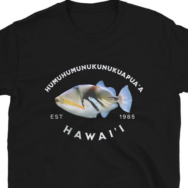 Humuhumunukunukuapuaa Hawaii State Fish Classic Short-Sleeve Unisex T-Shirt