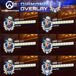 Overwatch 2 Diamond Border Overlays