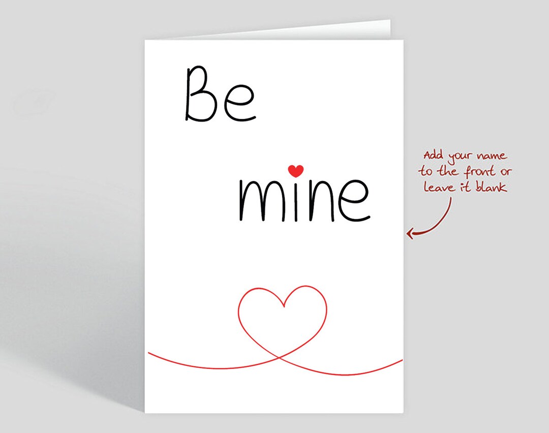 Love-valentine Printable Card / Instant Download PDF / Card Template - Etsy